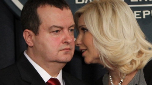 Ivica Dačić i Zorana Mihajlović