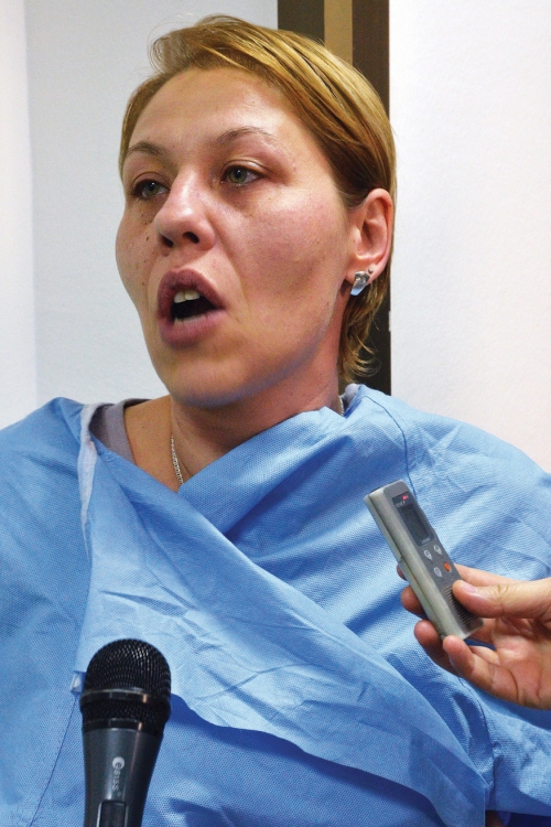 Olivera Anđelić,  majka najteže  povređene  devojčice
