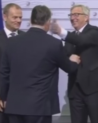 Žan Klod Junker Viktor Orban