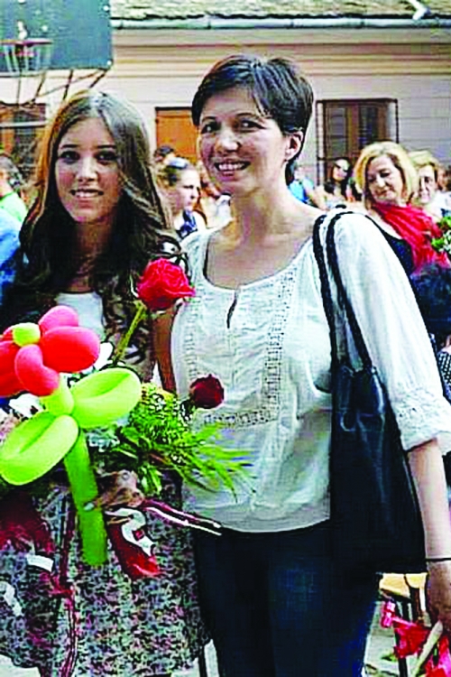 Tijana sa majkom Mirjanom Jurić