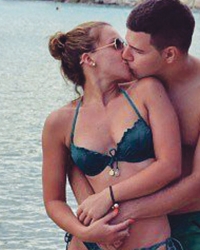 Zaljubljeni: Ivana Pavković i Petar Mitić