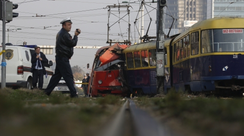 Sudar tramvaja u Sarajevu