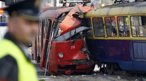 Sudar tramvaja u Sarajevu