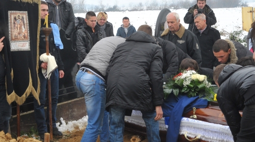 Sahrana Andrije Miloševića