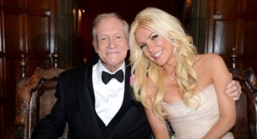 Kristal Heris i Hju Hefner