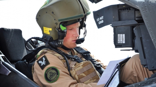 Princ je pilot „apača“