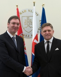 Aleksandar Vučić i premijer Slovačke Robert Fico