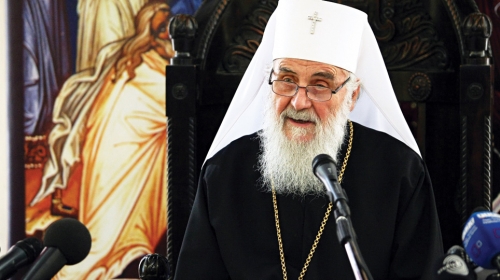 Za mir i ljubav među ljudima: Patrijarh Irinej