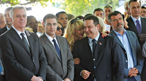 Veseli gosti: Nikolić, Stefanović i Dačić