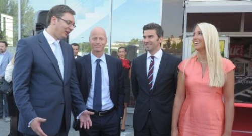 Prvi potpredsednik Vlade Aleksandar Vučić, direktor