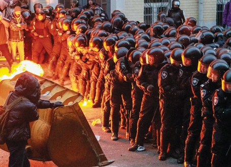 Sukobi policije  i demonstranata  u Kijevu