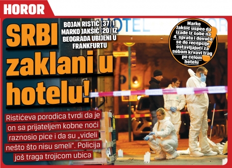 srbi zaklani u hotelu