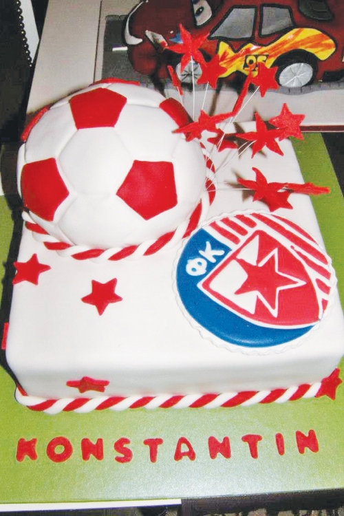 Torta sa grbom Crvene zvezde