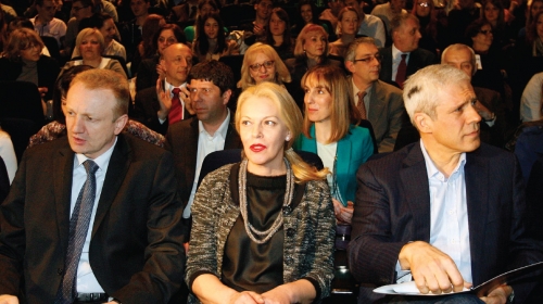 Dragan Đilas, Ružica Đinđić i Boris Tadić