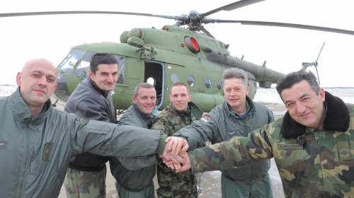 Ponos Srbije:  Goran Gajić, Žarko  Đenisijević, Ratko  Knežević, Vladimir Zec,  Dejan Lekić i Milomir  Obradović