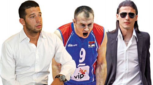 Školarci: Vanja  Udovičić, Nikola  Grbić i Marko Pantelić