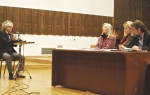 Pred članovima Upravnog  odbora u Filharmoniji
