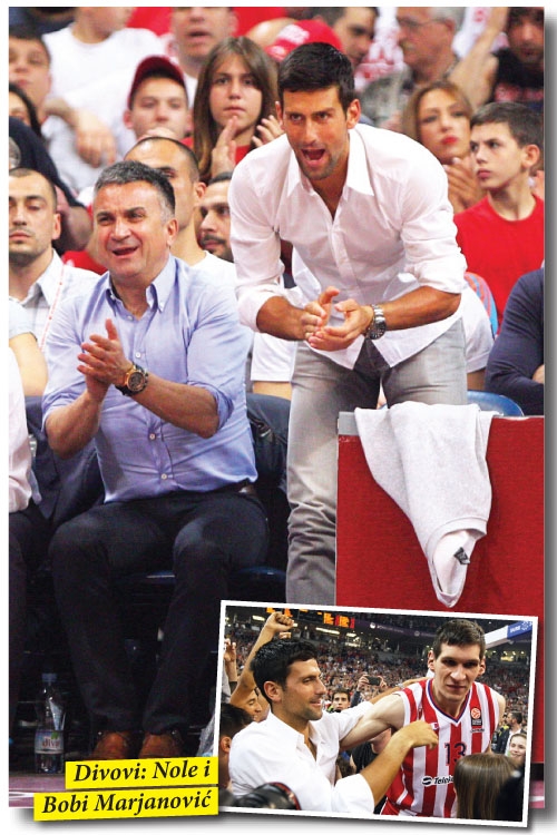 Novak Đoković sa Delijama  / Foto: Aleksandar Dimitrijević Foto
