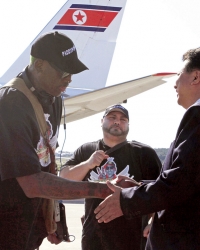 Drugi put u  Pjongjangu: Rodman