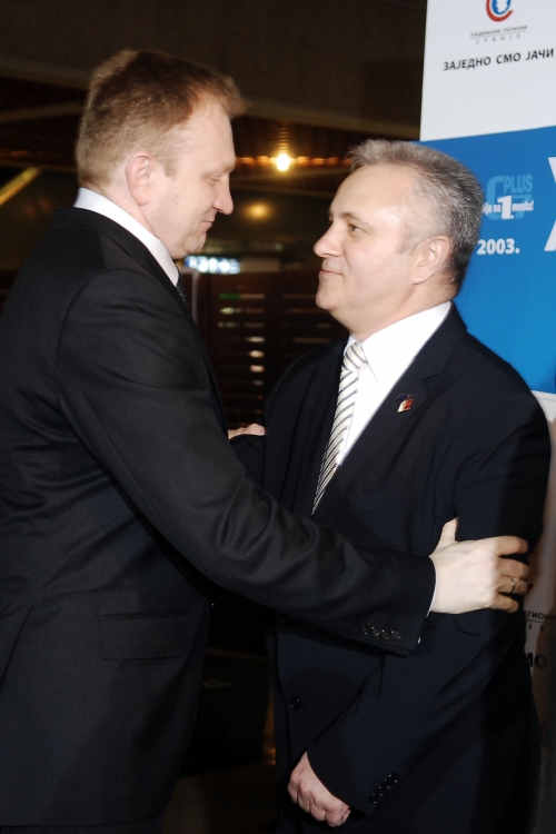 Dragan Đilas, Mlađan Dinkić