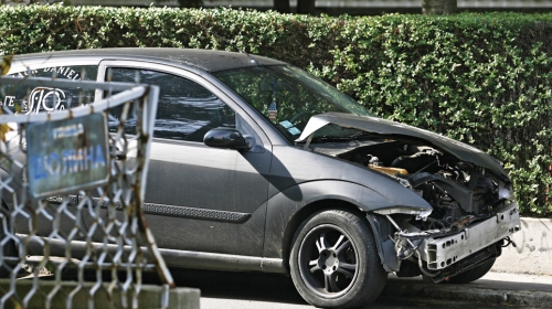 Ivanin automobil nakon sudara