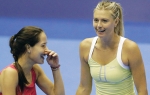 Blistale na terenu: Ana Ivanović i Marija Šarapova