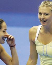 Blistale na terenu: Ana Ivanović i Marija Šarapova