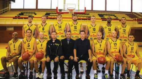 Dobri domaćini:  Košarkaši Peći