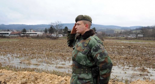 Vojska u poplavljenim Lučanima / Foto: Ministarstvo odbrane Srbije | Foto: 