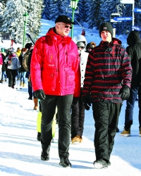 Dragan Šutanovac sa sinom Foto: Rajko Ristić
