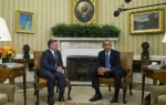 Jordanski kralj Abdulah II sa predsednikom SAD Barakom Obamom