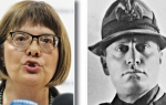 Maja Gojković i Benito Musolini
