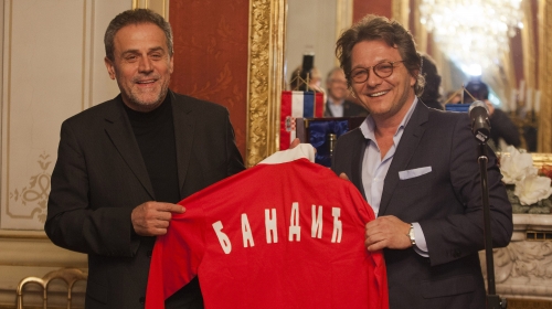 Milan Bandić i Dragan Bjelogrlić