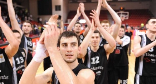 Košarkaši Partizana slavili laku pobedu