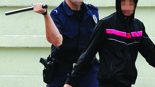 Posle  pijanke,  Pavlović i  njegov zet na  ulici prebili  nedužnog  srednjoškolca
