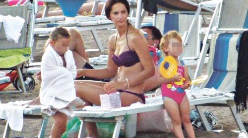 Porodična idila: Sergej, Kristina, Lola i Mila