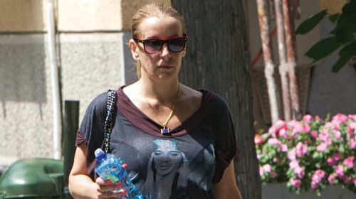 I juče je poranila da obiđe supruga:  Snežana Divac