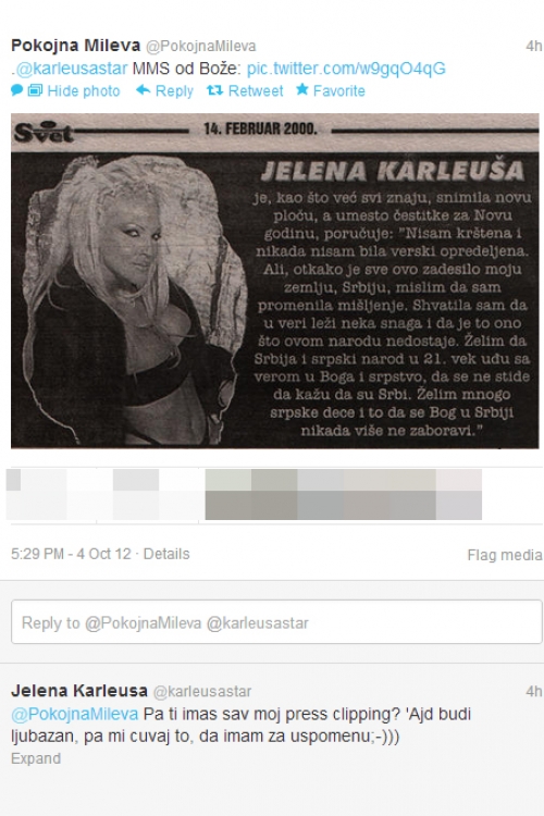Obračun kod tviter korala