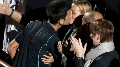 Novak Đoković i Jelena Ristić