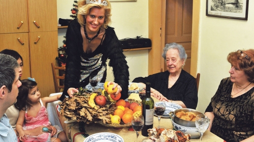 Golubovićeva  je, očekivano,  vodila glavnu  reč za slavskom  trpezom