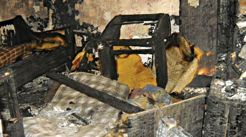 Izgorelo pokućstvo
