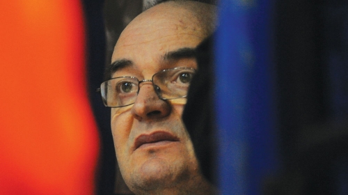 Duško Vujošević je završnicu meča   protiv Cibone gledao iz tunela