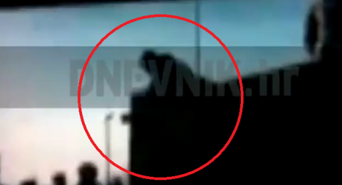 Trenutak u kome Milanović pada sa vozila...