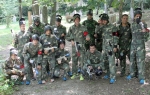 Igrači Partizana pod punom ratnom opremom / Foto:partizan.rs