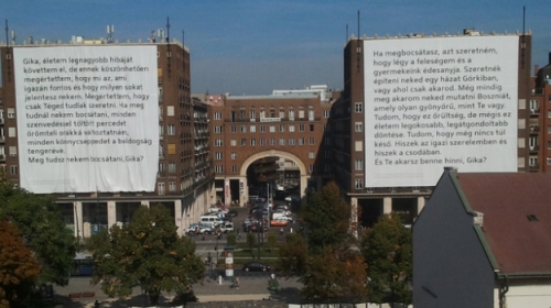 Ljubavno pismo u centru Budimpešte