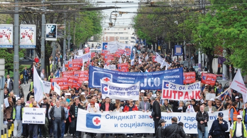 Bilo nekad, nema više: Protesti su česta slika na prestoničkim ulicama
