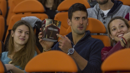 Novak Đoković i Jelena Ristić uživaju u filmu