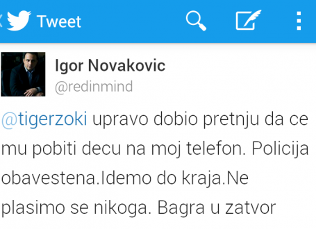 Tviter podrška