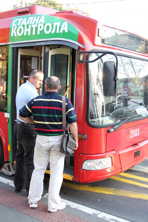 Napad na vozača GSP