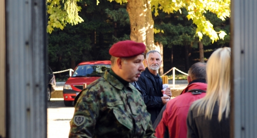 Paljenje sveća ubijenim gardistima / Foto: Vesna Lalić | Foto: 